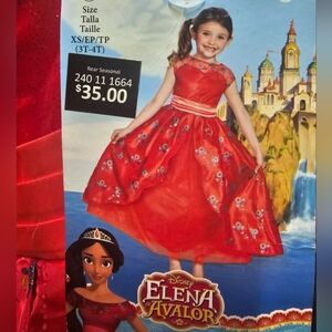 Elena Avalor Disney Princess Costume Dress